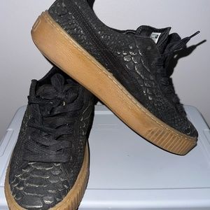 PUMA Basket Snakeskin Sneaker